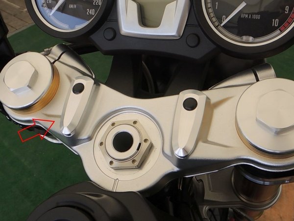 AC Schnitzer Cubierta manillar soportes no aplicable BMW R nineT 2014-16