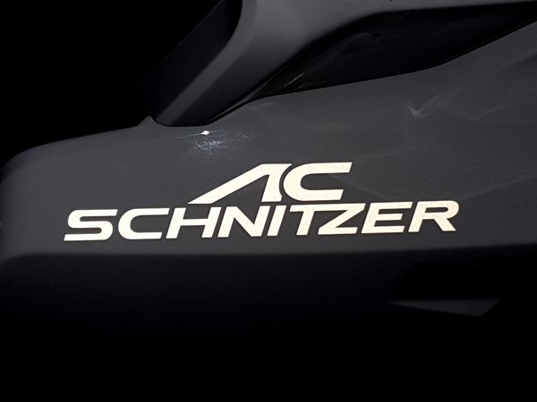 AC Schnitzer reflector black 16 cm