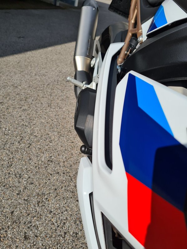 AC Schnitzer Almohadillas seguridad negro derecho izquierdo BMW S 1000 R de 2021