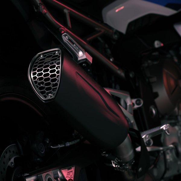 REMUS NXT Silenziatore acciaio inox nero BMW S 1000 R dal 2021 EC EURO 5