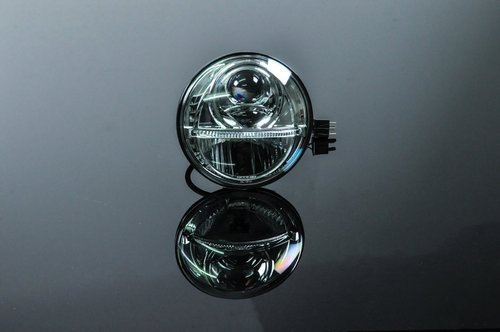 AC Schnitzer LIGHT BOMB BI-LED 7" Scheinwerfer Chrom BMW R nineT 2014-16