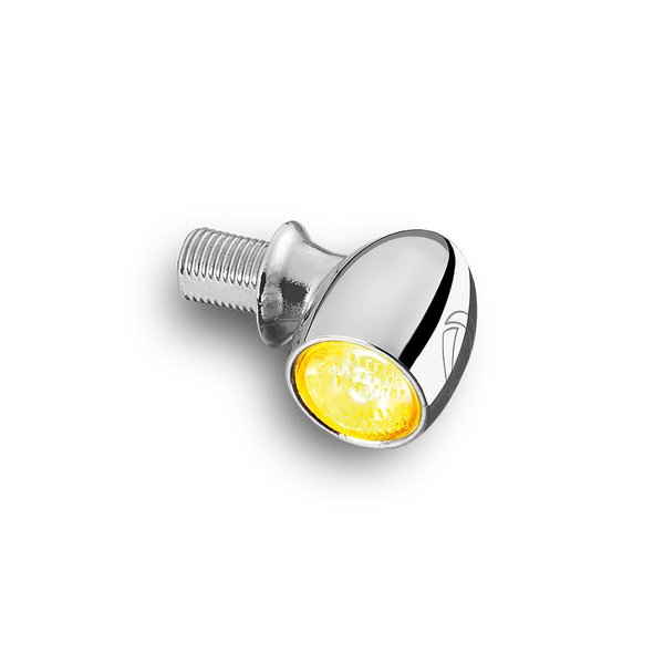 Atto® LED mini indicator, chrome, front and rear