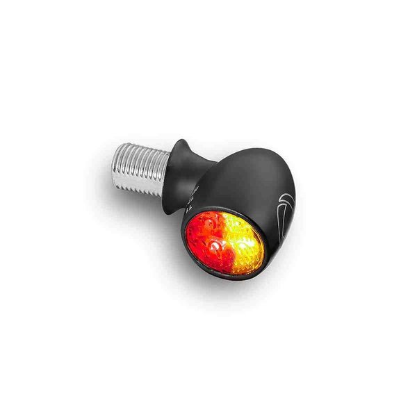 Atto® DF Mini-clignotant LED 3 en 1, noir, arrière