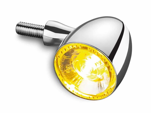 Bullet 1000® Extreme LED Indicator, chrome, front and rear