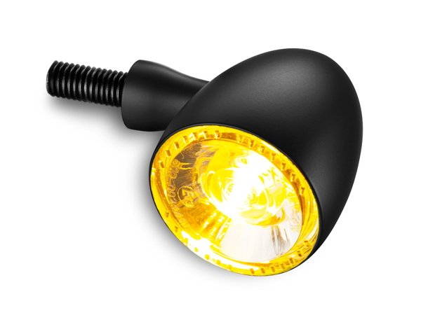 Bullet 1000® Extreme LED Blinker, schwarz, vorne und hinten