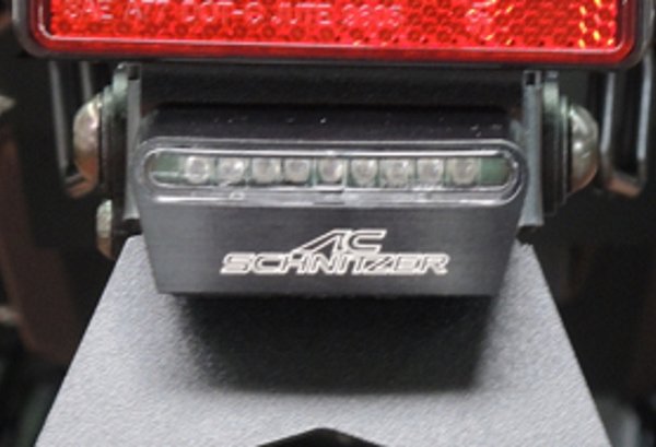 AC Schnitzer rear brake light combination with licence plate light